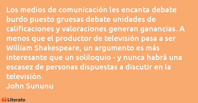 Frases de John Sununu