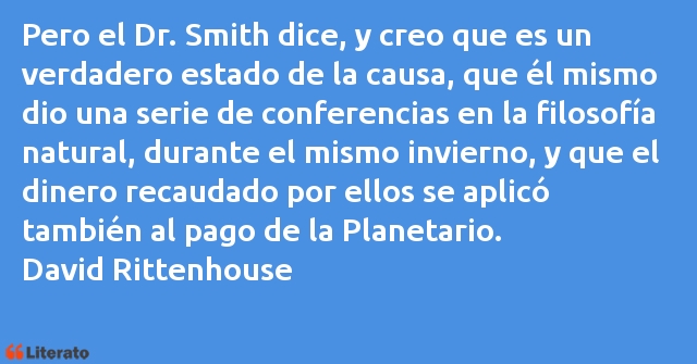 Frases de David Rittenhouse