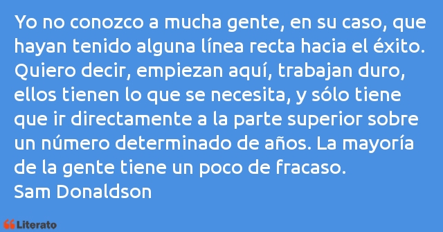 Frases de Sam Donaldson