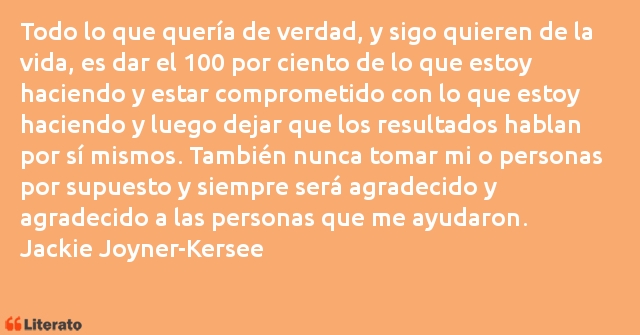 Frases de Jackie Joyner-Kersee