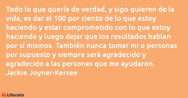 Frases de Jackie Joyner-Kersee