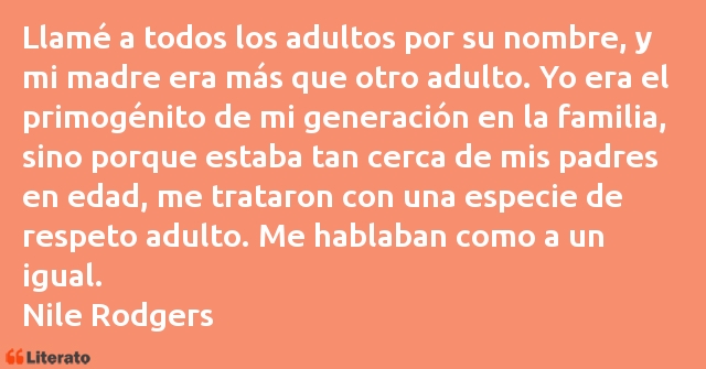 Frases de Nile Rodgers