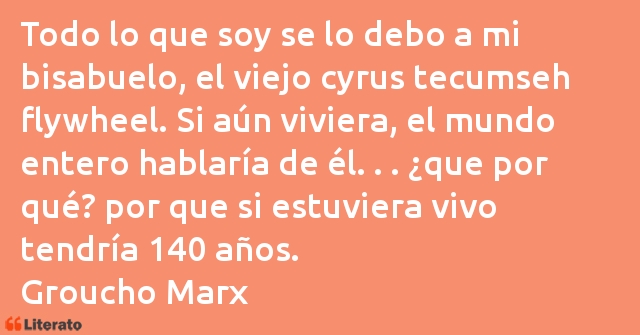 Frases de Groucho Marx