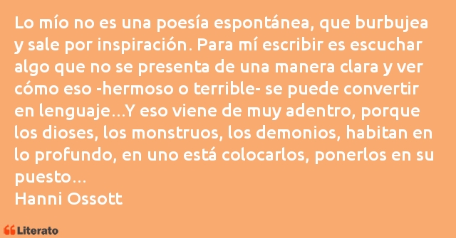 Frases de Hanni Ossott