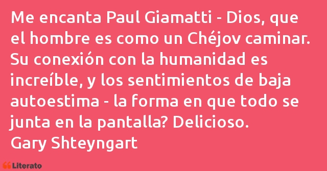 Frases de Gary Shteyngart