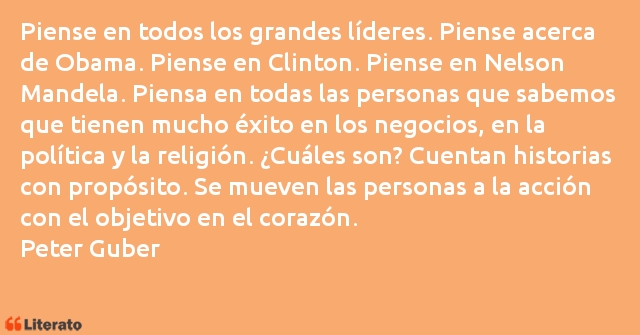 Frases de Peter Guber