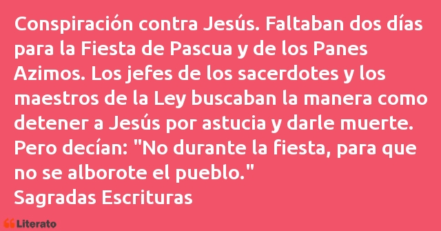 Frases de Sagradas Escrituras