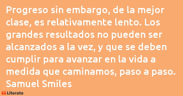 Frases de Samuel Smiles