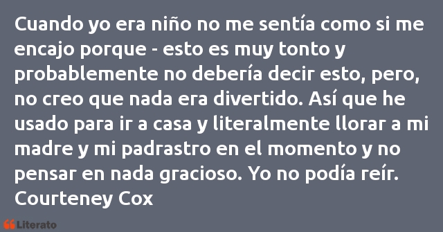 Frases de Courteney Cox