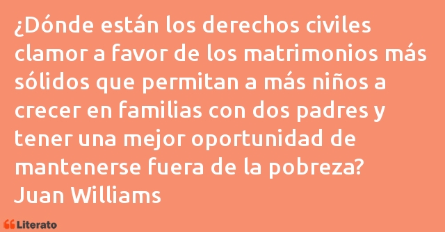 Frases de Juan Williams