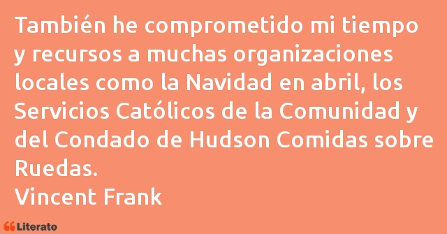 Frases de Vincent Frank