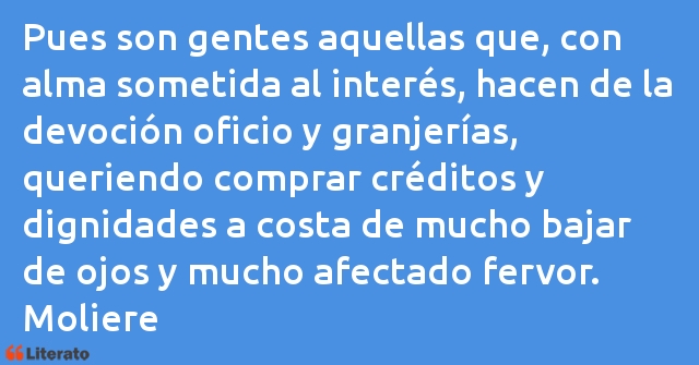 Frases de Moliere