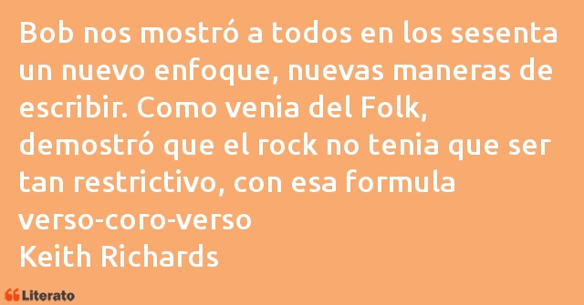 Frases de Keith Richards