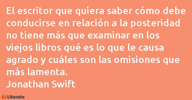 Frases de Jonathan Swift