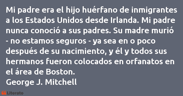 Frases de George J. Mitchell