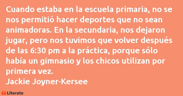 Frases de Jackie Joyner-Kersee