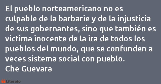 Frases de Che Guevara