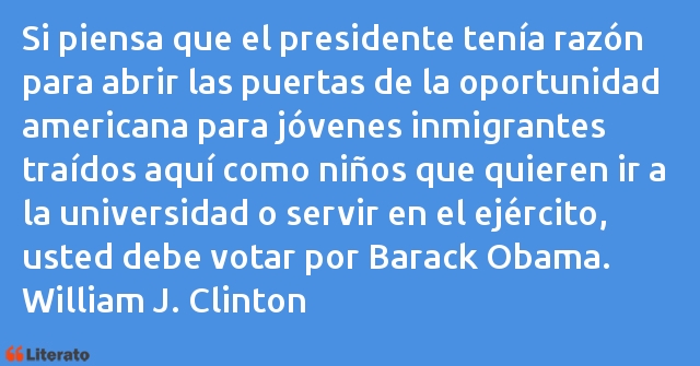 Frases de Bill Clinton