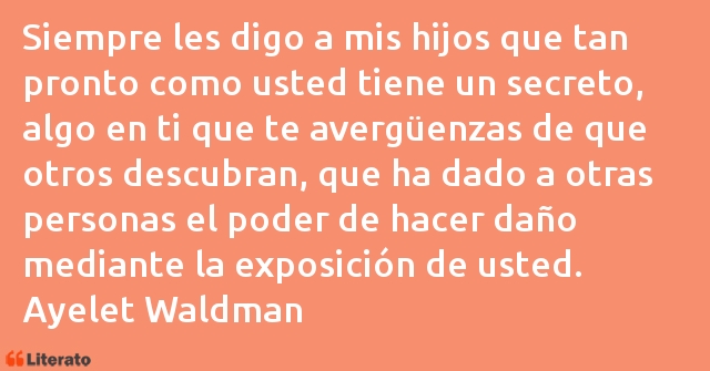 Frases de Ayelet Waldman