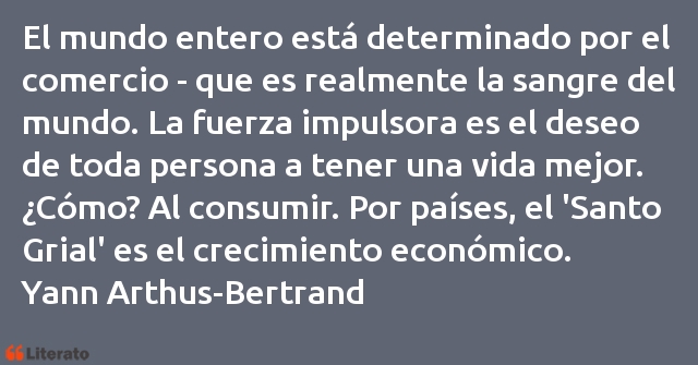 Frases de Yann Arthus-Bertrand