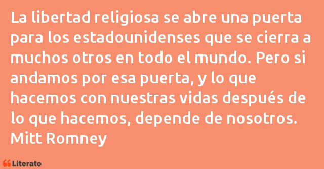 Frases de Mitt Romney