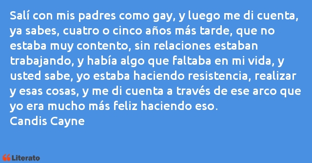 Frases de Candis Cayne