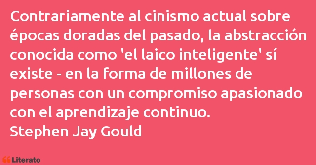 Frases de Stephen Jay Gould