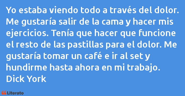 Frases de Dick York