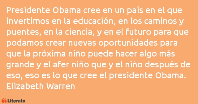 Frases de Elizabeth Warren