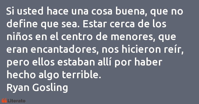 Frases de Ryan Gosling