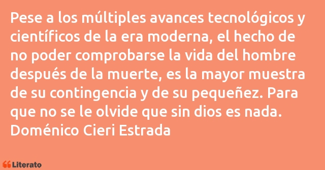 Frases de Doménico Cieri Estrada