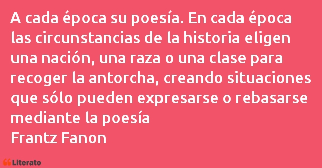 Frases de Frantz Fanon