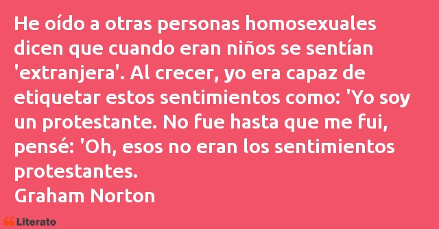 Frases de Graham Norton