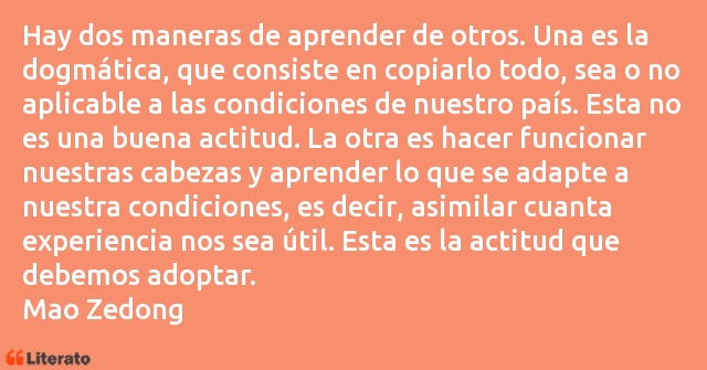 Frases de Mao Zedong