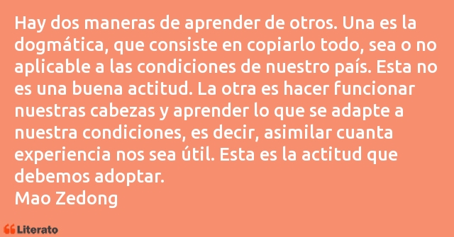 Frases de Mao Zedong