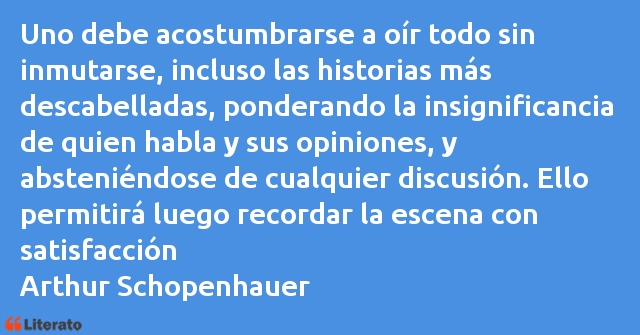 Frases de Arthur Schopenhauer