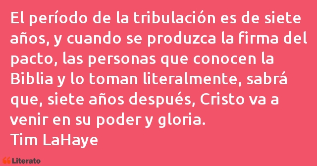 Frases de Tim LaHaye