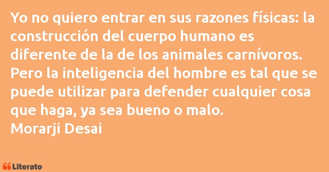 Frases de Morarji Desai