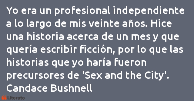 Frases de Candace Bushnell