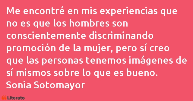 Frases de Sonia Sotomayor