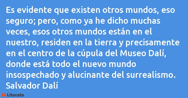 Frases de Salvador Dalí