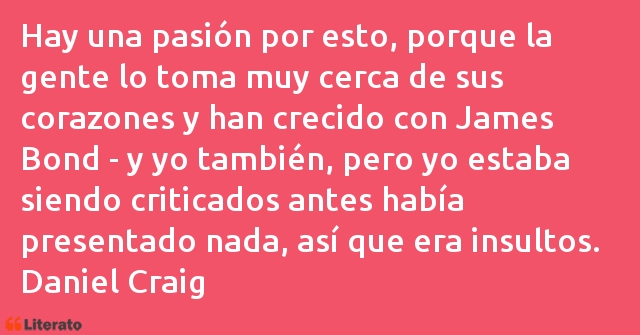 Frases de Daniel Craig