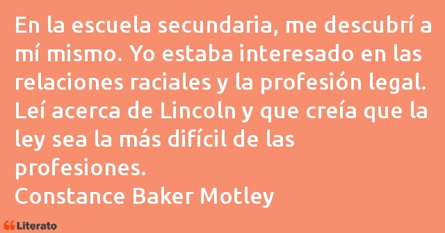 Frases de Constance Baker Motley