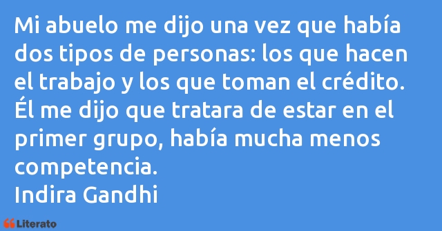 Frases de Indira Gandhi