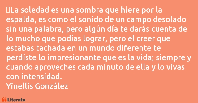 Frases de Yinellis González