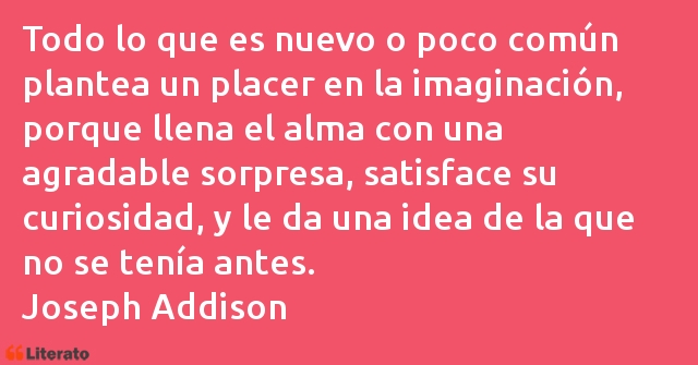 Frases de Joseph Addison