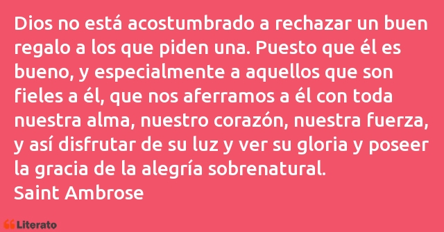 Frases de Saint Ambrose