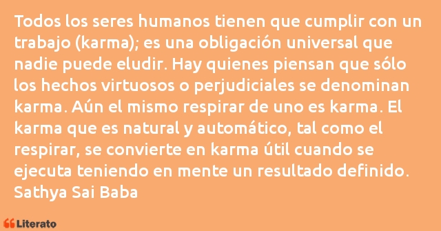 Frases de Sathya Sai Baba