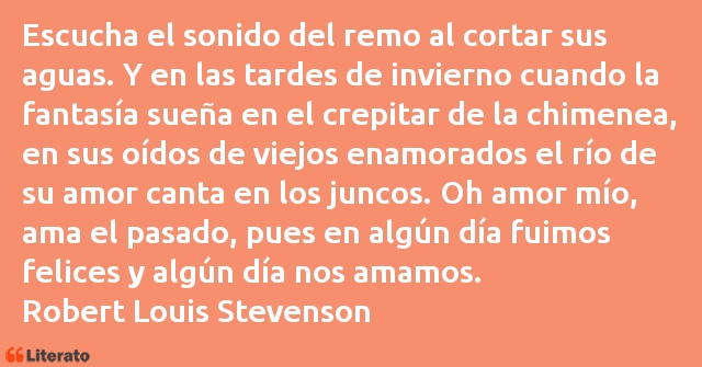 Frases de Robert Louis Stevenson