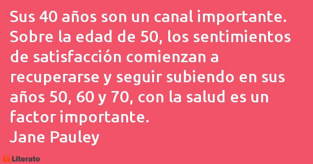 Frases de Jane Pauley